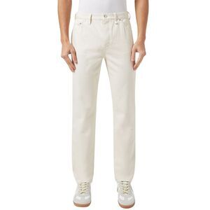 Simkhai Mens Judson Straight-Leg Denim Jeans 28 Ecru - NWT $345